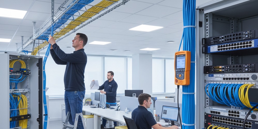 Instalación de Cableado Estructurado: Conectividad Profesional para Oficinas y Pequeñas Empresas