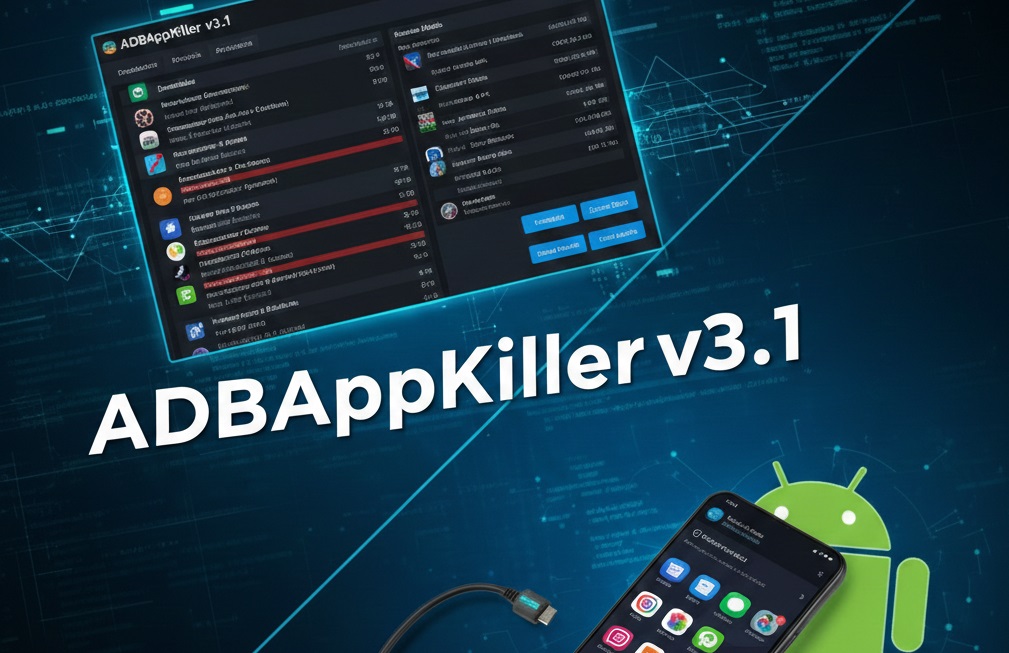 🔥 ¡ADBAppKiller Control total de tus apps desde tu PC!